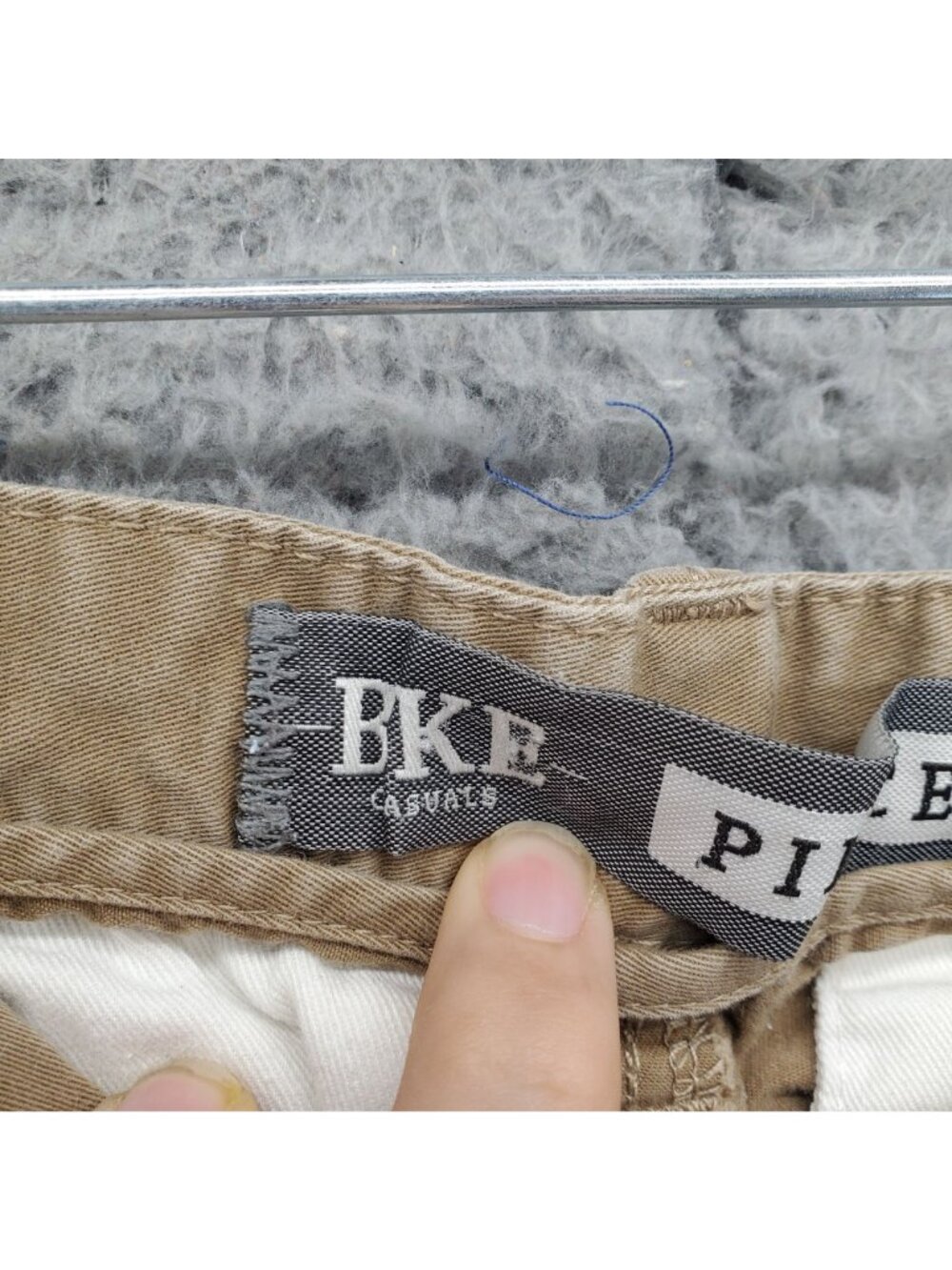 BKE Pants Mens 28L 28x32 Tan Pierce Straight Leg Khaki - Picture 2 of 14